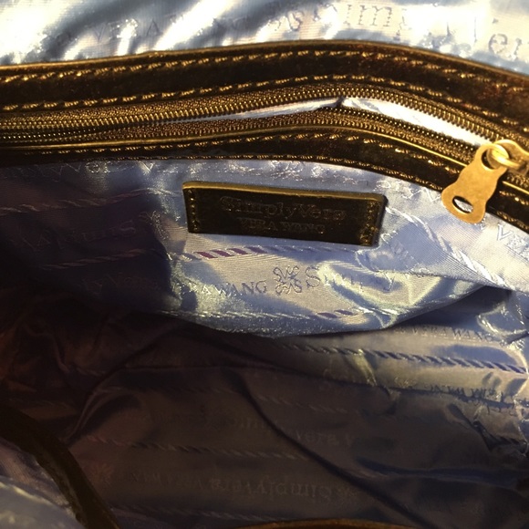 Simply Vera Vera Wang Top Handle Satchel Handbag - Picture 10 of 14